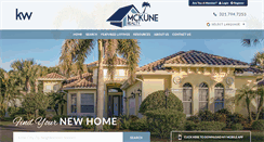 Desktop Screenshot of mckunerealty.com